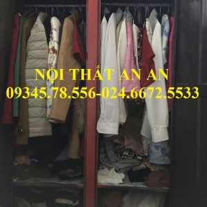 Tủ quần áo Gia đình giá rẻ cao 1,7m rộng 1m màu hồng – TSAA73