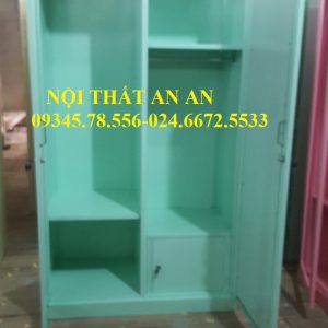 Tủ quần áo LẮP RÁP cao cấp 2 buồng màu hồng, Nội thất An An - MSP: TCCAA24
