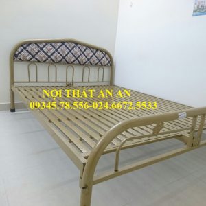 Giường sắt An An- Giường ngủ đôi rộng 1m6-MSP: GSAA18