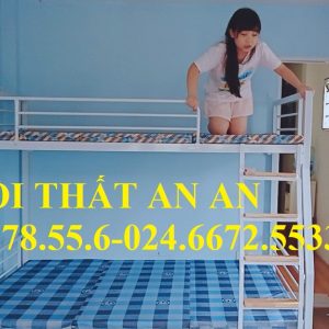 giường sắt 2 tầng giá rẻ, tại HN 0934578556