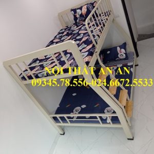 Giường 2 tầng sắt rẻ đẹp tại hà nội