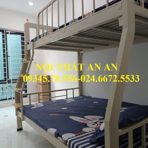 Giường 2 tầng sắt rẻ đẹp tại hà nội