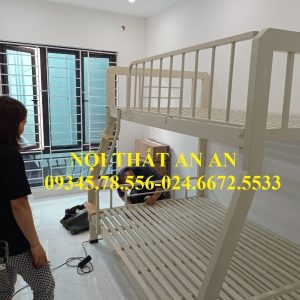 Giường 2 tầng sắt rẻ đẹp tại hà nội