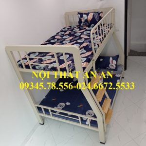 Giường 2 tầng sắt rẻ đẹp tại hà nội