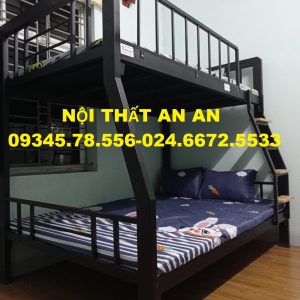 giường tầng sắt giá rẻ, giường 2 tầng sắt khỏe đẹp