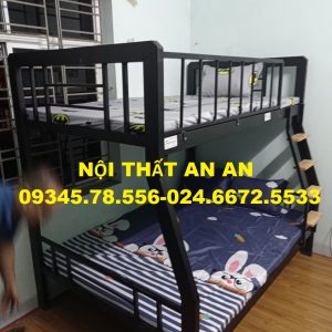 giường tầng sắt giá rẻ, giường 2 tầng sắt khỏe đẹp