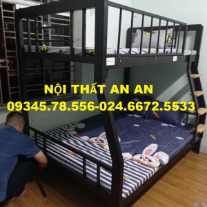giường tầng sắt giá rẻ, giường 2 tầng sắt khỏe đẹp