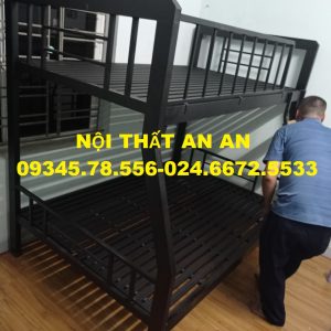 giường tầng sắt giá rẻ, giường 2 tầng sắt khỏe đẹp