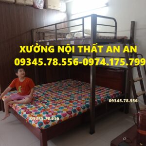 Giường tầng cao, giường gác xep, giường tầng , giường gác xép đẹp tại hà nội, giuong gac xep, giuong tang cao