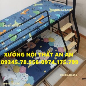 Giường tầng sắt, giương sắt, giường tầng giá rẻ, giuong tang,