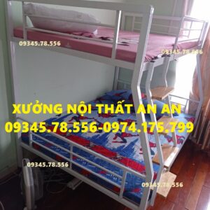Giường tầng sắt, giương sắt, giường tầng giá rẻ, giuong tang,
