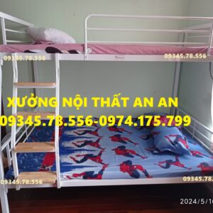Giường tầng sắt, giương sắt, giường tầng giá rẻ, giuong tang,