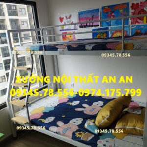 Giường tầng sắt, giương sắt, giường tầng giá rẻ, giuong tang,