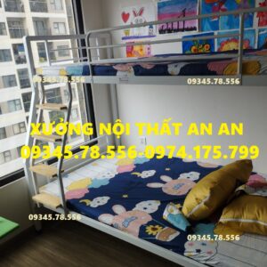 Giường tầng sắt, giương sắt, giường tầng giá rẻ, giuong tang,