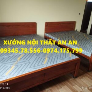 Giườn tầng, giường sắt, giường đơn, giường vân gỗ, giường sắt vân gỗ