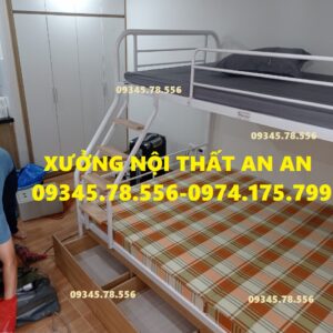 Giường tầng sắt, giương sắt, giường tầng giá rẻ, giuong tang,
