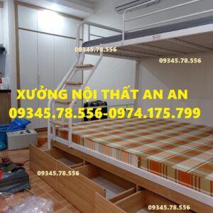 Giường tầng sắt, giương sắt, giường tầng giá rẻ, giuong tang,
